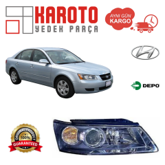 Hyundai Sonata 2005-2010 Sol Far Elektrikli Siyah 221-1138L-LDEM2