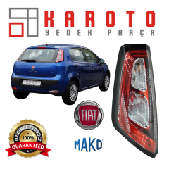 Fiat Punto Evo(199) 2008-> Sol Arka Stop Lambası (Kırmızı Çerçeve-Facelift)