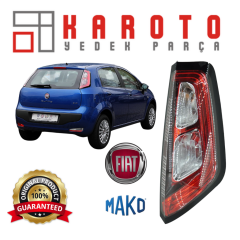 Fiat Punto Evo(199) 2008-> Sağ Arka Stop Lambası (Kırmızı Çerçeve-Facelift)