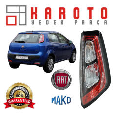 Fiat Punto Evo(199) 2008-> Sağ Arka Stop Lambası (Siyah Çerçeve-Fl Sport)
