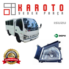 Isuzu NPR/NQR 2003-> Sol Far Lambası 213-1136L-LD-E