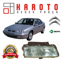 Citroen Xantia 1992 Üstü Sağ Ön Far Lambası 552-1105R-LD-E