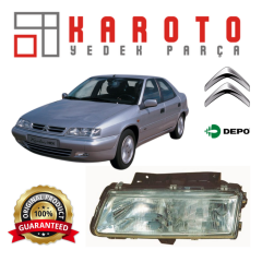 Citroen Xantia 1992 Üstü Sol Ön Far Lambası 552-1105L-LD-E